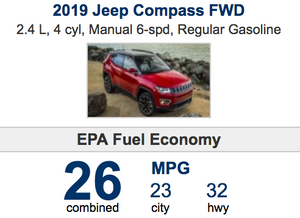 2019 JEEP COMPASS